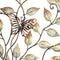 Metal Beautiful Tree Butterflies On Branches Wall Hanging Showpiece