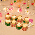 Handmade Decorative Tealight Candle Holder Set Of 2 Tcmh360-2