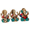 Laxmi Ganesh Saraswati Brass Idol Murti Statue Set