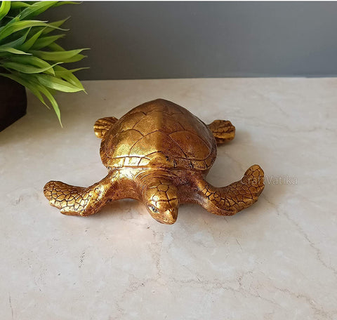 Resin Fengshui Tortoise Showpiece for Home Vastu