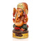 Blessing Sculpture of Ganesha Wooden Decor Figurine