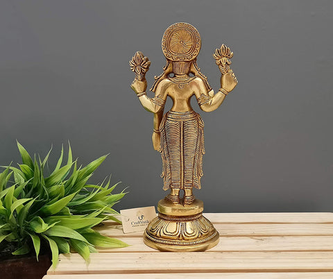 Brass Goddess Laxmi Decorative Murti Showpiece