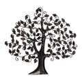 Metal Multicolor Tree Of Wisdom & Life Mounted Wall Hanging Showpiece 