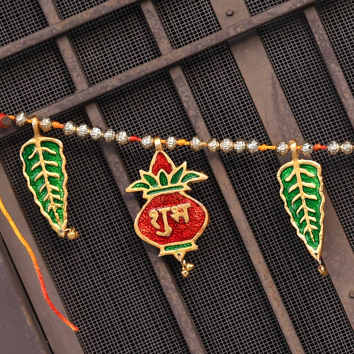 Metal Religious Bandarwal/Toran Decorative Door Hanging 