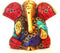Rare Idol of Ganesha Brass Statue With Long Ears Showpiece