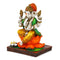 Large Ganesh Idol on Lotus for Home & Temple Puja