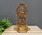 Brass Standing Vishnu Laxmi Idol Murti Statue (Set Of 2) 