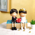 Cute Couple Resin Miniature Dori Showpiece CPLMAS127