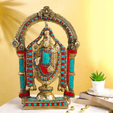 Brass Lord Venkateswara Balaji Idol Statue 