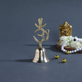 Brass Hindu Hand Held Om Shivling Bell