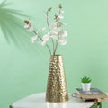 Metallic Flower Vase Pot for Indoor