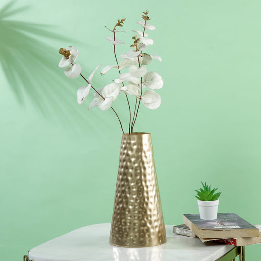 Metallic Flower Vase Pot for Indoor