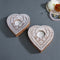 Wooden Heart Shaped Printed Tealight Holder Tcmh376