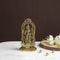 Lord Vishnu Standing Sculpture Brass Statue Holding Mace