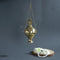 Brass Hanging Dhoop Dani with Incense Stick Holder