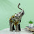 Incredible Trunk Up Metal Elephant