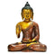 Brass Ashtamangala Buddha Idol Showpiece Statue