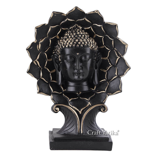 Buddha Head Place on Tree Showpiece | Home Decor Statue