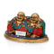 Pair of laughing Happy Buddha Statue Buddhism home decoration gift