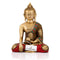 Bhumisparsha Buddha Brass Statue Fengshui Showpiece