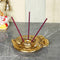 Metal Incense Stick Holder with Ash Catcher for Puja