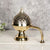 Brass Dhoop Dani Loban with Handle Incense Holder