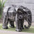 Geometric Animal Showpiece of Silver Elephant Figurine