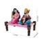 Punjabi Couple Playing Music Instrument Resin Statue