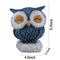 Bird Owls Pair Showpiece Figurine Dfmas399