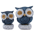 Feng Shui Bird Owls Pair Decorative Resin Figurine