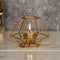 Metal Geometric Tealight Candle Holder Stand