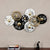 3D Abstract Round Plates Wall Hanging Showpiece