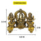 Brass Lakshmi Ganesha Saraswati Idol Murti Statue Lgbs107