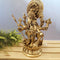 Kan Drishti Ashtabhuja-dhari Ganesha Brass Idol in Standing Position Statue