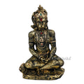 Hanuman Idol in Dhyan Mudra Meditating Resin Statue