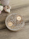 Wooden Tree of Life Round Tea Light Candle Holder (Set of 1)