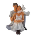 Handmade Couple Sculpture Figurine for Home Decor