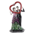 Romantic Couple With Heart Resin Gift Showpiece'