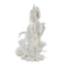 White Marble Dust Goddess Laxmi Idol Decorative Showpiece\