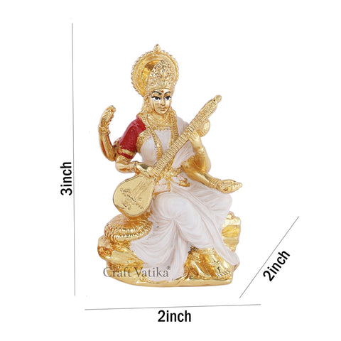 Sarasvati Idol Showpiece Statue for Home Decor & Gift