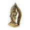 Brass Hanuman Idol Tearing His Chest Statue