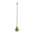 Brass Hanging Bell With Chain And Hook For Temple Dfbw161
