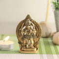 Brass Hanuman Idol Tearing His Chest Statue 