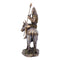 Shiva Sitting on Nandi Statue Cold Cast Bronze Figurine