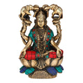 Maa Laxmi Statue With Lotus Base Decorative Showpiece