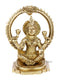 Goddess Lakshmi Sitting Posture Brass Idol Lbs122