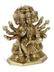 Hindu Goddess Statue Of Gayatri Maa Brass Worship Idol Gdbs101