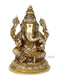 Brass Ganpati Idols Statue For Home Pooja Gbs242
