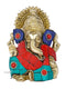 Decorative Long Ear Brass Ganesha Idol, Gts194