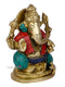 Lord Ganpati Idol In Blessing Sculpture Showpiece Gts233